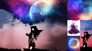 How to Create Silhouette Manipulation - Photoshop Tutorial