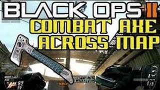 Blackops 2 epic tomahawk kill across the map