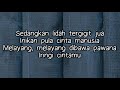 Siti Nurhaliza - Anta Permana Lirik (Live Akustik)