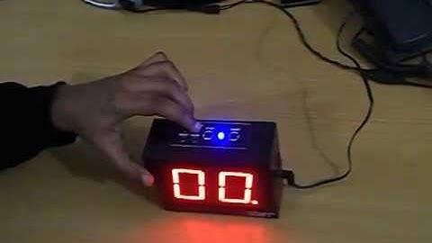 COSYCOM Stopwatch LED Clock 2 Digit