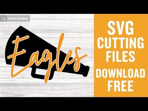 Eagles SVG Free Cutting Files for Cricut Vector Instant Download