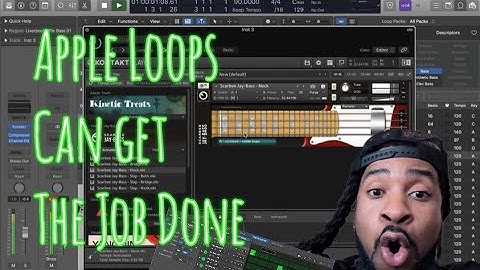 Making a BoomBap Beat using Apple Loops 2024