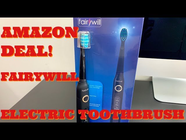 Electric Toothbrush Rechargeable Sonic Toothbrush By Fairywill