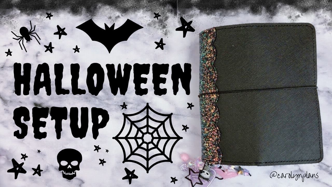 HALLOWEEN SETUP | carolynplans
