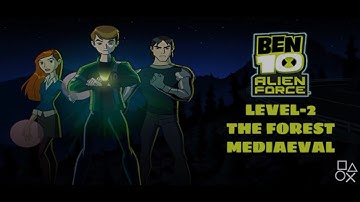 Ben 10 Alien Force Level-2 The Forest Mediaeval | Crazy Gameplay | PPSSPP