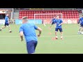 Ian Baraclough runs eye over local players for Under 21s
