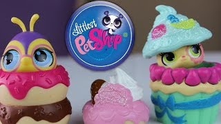 Unboxing Two Littlest Pet Shop Hide & Sweet Pets*LPS Hamster & Bee Surprise|B2cutecupcakes