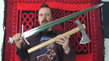 Pros and cons of axes compared to swords