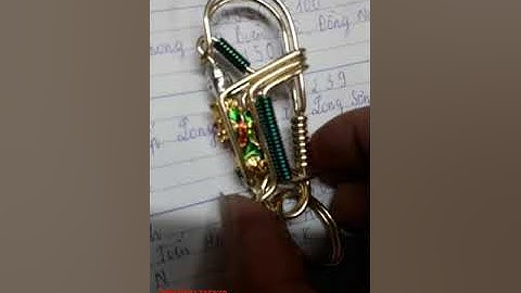 Móc khóa uốn thủ công mỹ nghệ cao cấp