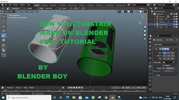 Ben 10 omnitrix make on Blender Full Tutorial