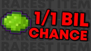 THE RAREST ITEMS IN THE GAME (hypixel skyblock)