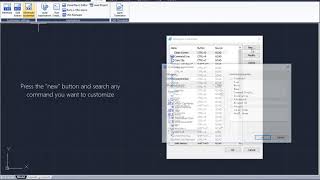 How to customize a command shortcut easily and faster?