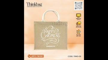 Túi vải đay - quà tặng doanh nghiệp cho khách hàng 8-3