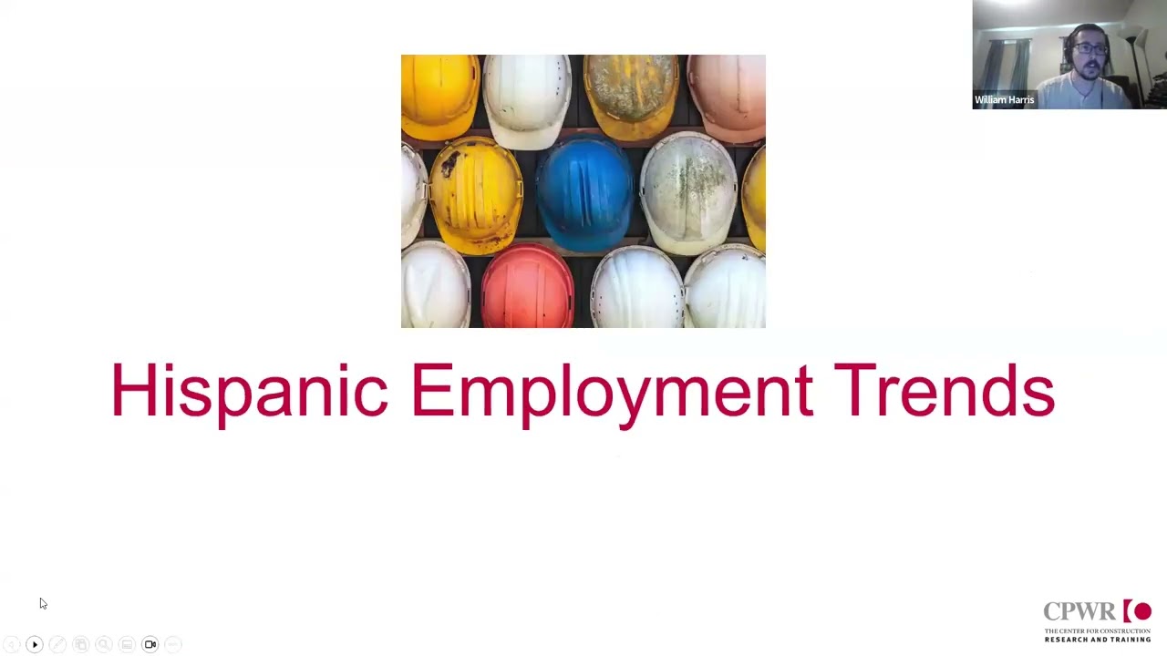 A Look at Employment Trends using Interactive Construction Chart Book Dashboards