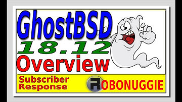 GhostBSD 18.12 Overview