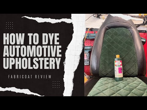 Automotive Fabric Dye