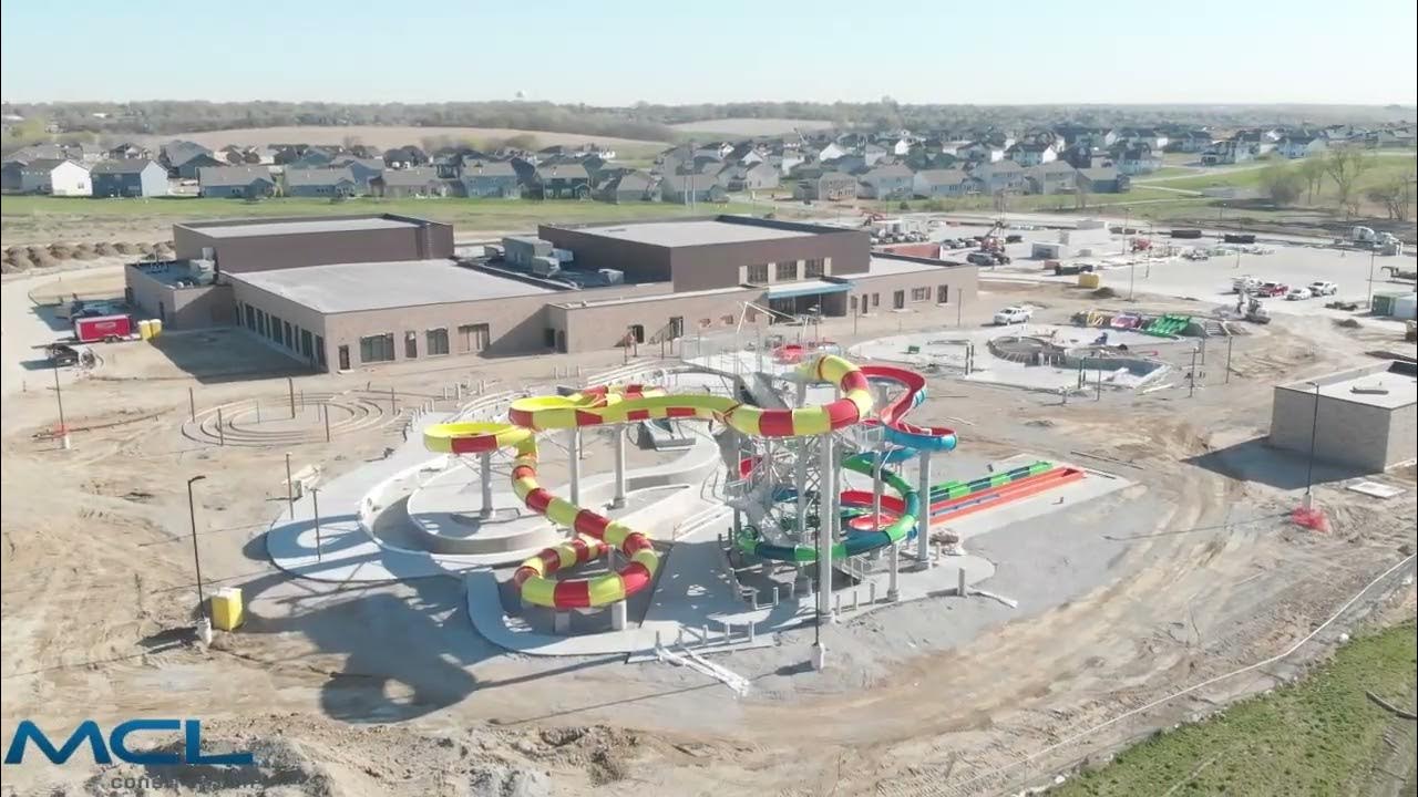 Gretna Crossing YMCA & Aquatics Center Progress April 2023 YouTube