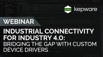Industrial Connectivity for Industry 4.0: Bridging the Gap with Custom Device Drivers