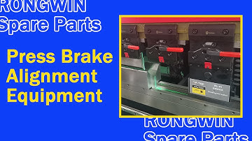 RONGWIN guides you how to use the laser press brake alignment device bend special-shaped workpieces