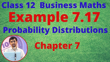 TN 12th Business Maths Example 7.17 Probability Distributions Chapter 7 AlexMaths