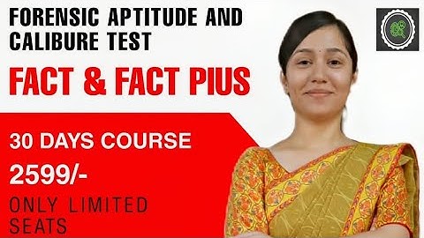 FACT & FACT Plus Classes || Complete your Section A of Fact and Fact Plus 2022 || FACT Course in App