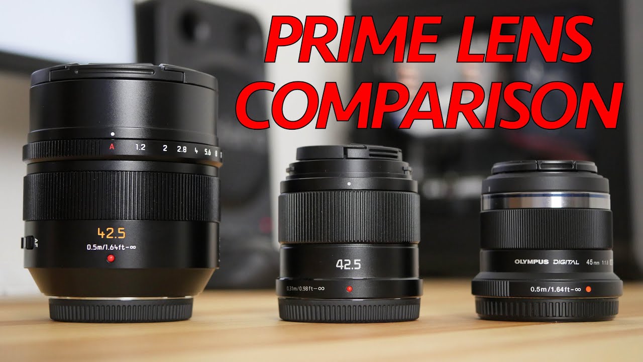 Leven van Complex gereedschap Panasonic 42.5mm F1.7 Review vs 42.5mm F1.2 & Olympus 45mm F1.8 - Lens  Comparison - YouTube