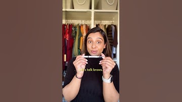 Easy lazy girl eyebrow tutorial #makeup #beauty #eyebrowtutorial #shorts