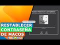 Cómo restablecer la contraseña de inicio de sesión de Mac