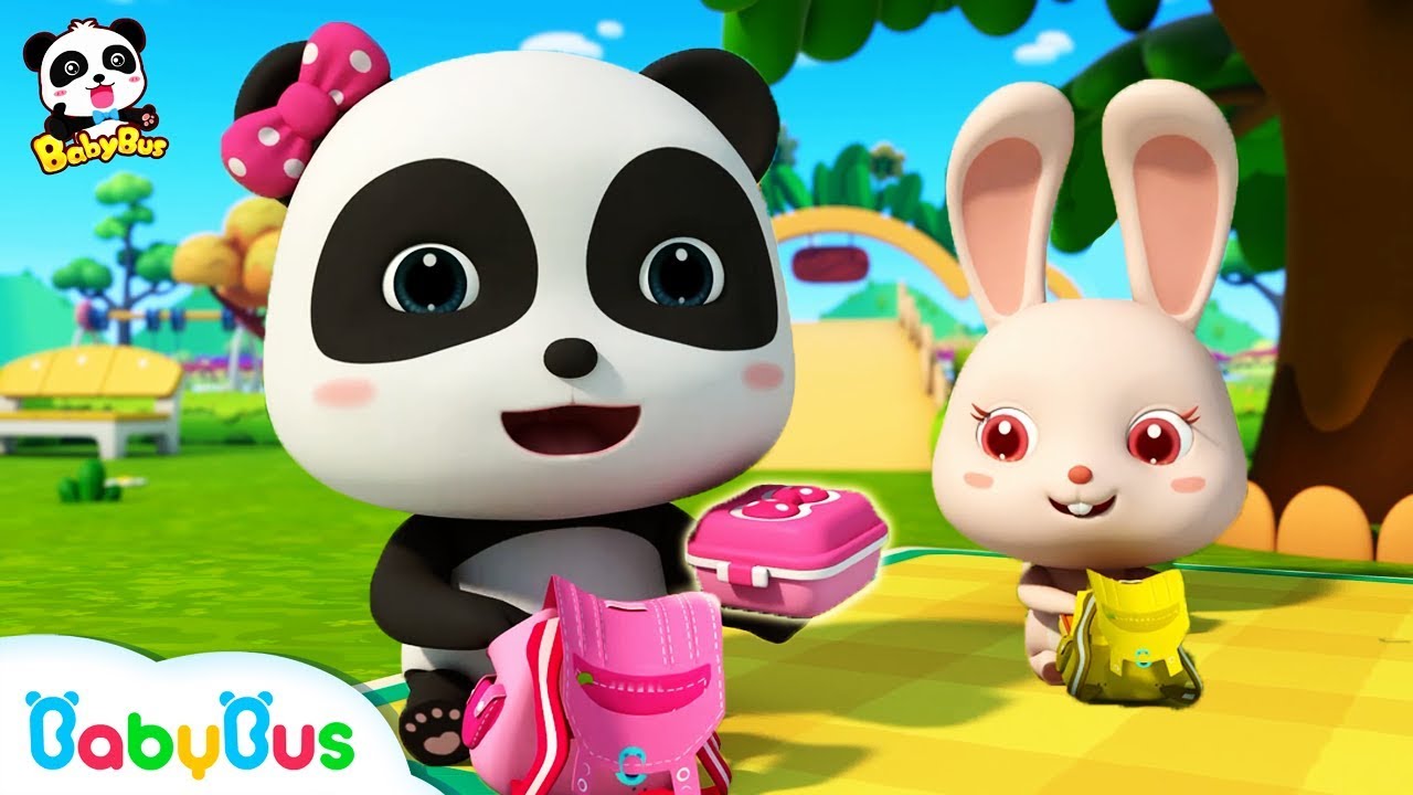 Baby Panda's Spring Picnic | Sharing Song for Kids | BabyBus Toys, Cooking Pretend Play | BabyB