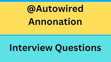 Autowired Annotation in spring boot | Spring | Autowire | Dependency Injection | Spring Boot