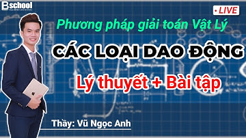 [BLIVETV - VẬT LÝ] Các loại dao động: Dao động tắt dần, dao động cưỡng bức - Thầy Vũ Ngọc Anh