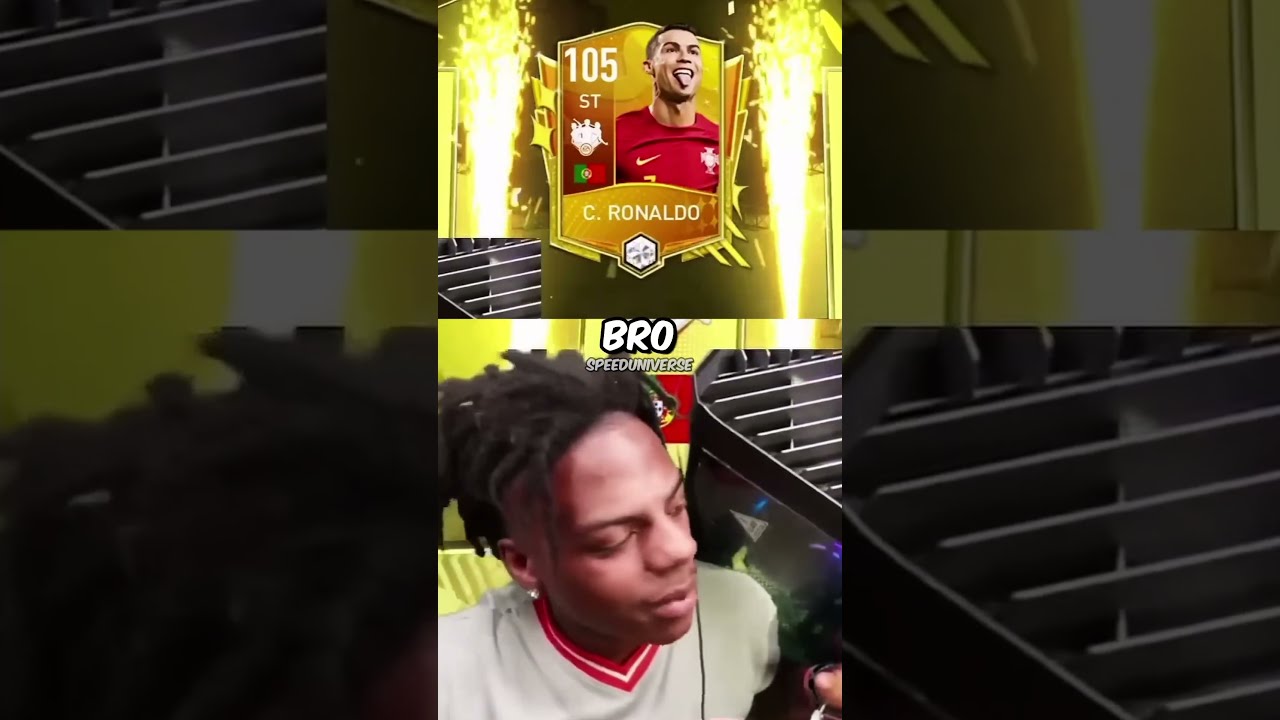 IShowSpeed Packs Ronaldo Rip Pc GONE WRONG 