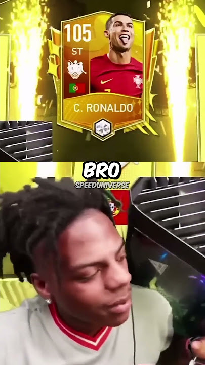 IShowSpeed packs Ronaldo *rip pc* (GONE WRONG) 🤣