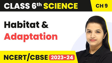 Class 6 Science Chapter 9 | Habitat & Adaptation - The Living Organisms Characteristics & Habitats