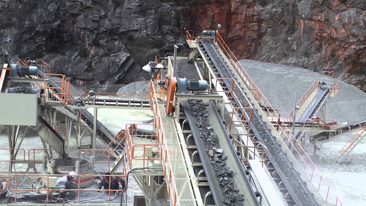 SAMYOUNG CRUSHING PLANT   JAW CRUSHER, CONE CRUSHER