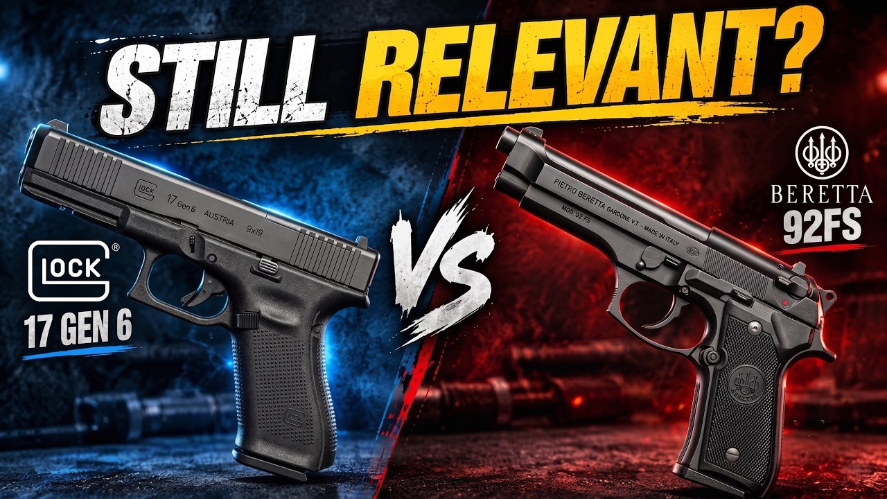 Glock 17 Gen 6 vs Beretta 92FS The 10 Ounce Problem - YouTube