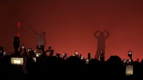 Bladee & Yung Lean - Inferno Live @ The Shrine in Los Angeles | Martyr World Tour 2025 