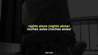 Rusher King - NIGHTS ALONE || LETRA - LYRICS Resimi