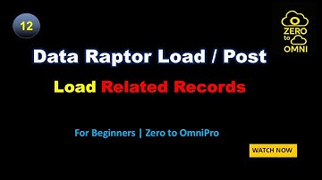 12 DataRaptor Load | Insert Contact with Related Account | Salesforce OmniStudio | Add Related Link