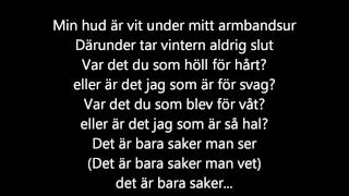 Kent - Saker man ser [lyrics]