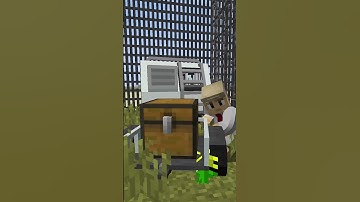 Secret laboratory in MINECRAFT #shorts