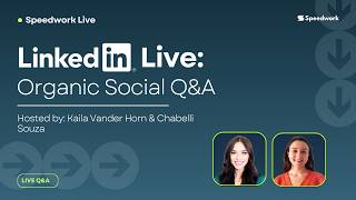 LinkedIn Live Organic Social Q&A with Kaila Vander horn