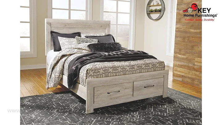Ashley Bellaby Queen Platform Bed With Storage (APK-B331-QPS) | KEY Home