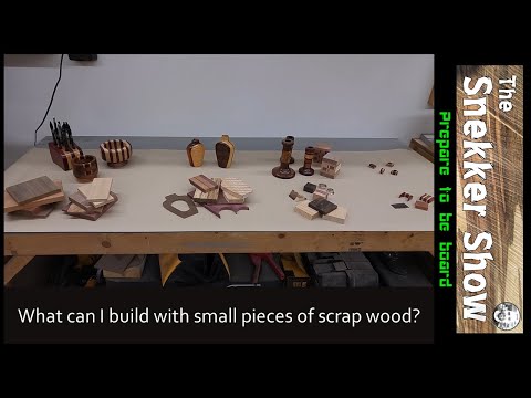 What can I build with small pieces of scrap wood?