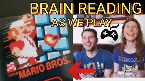 Super Mario Brothers Gameplay With Emotiv Insight EEG Brainwave Readings + Game Hack & Doll Clothes