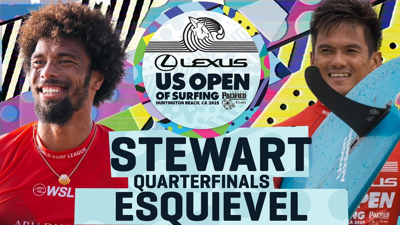 Rogelio JR Esquievel vs Kaniela Stewart I Lexus US Open of Surfing