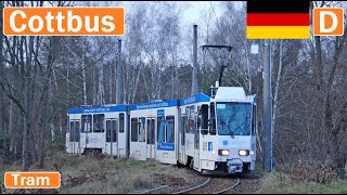 COTTBUS TRAMS / Cottbus Straßenbahn 2023 [4K]
