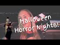 HALLOWEEN HORROR NIGHTS at Universal Studios Hollywood! ❤️Vlog🖤