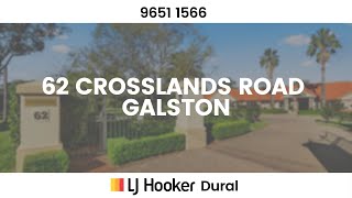 62 Crosslands Road, Galston | 'Highfields' an Equisite 2.3Ha Estate | LJ Hooker Dural