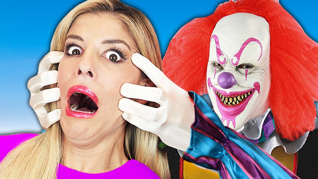 I Face My Fear of Clowns for Red Hood Spy Face Reveal! Rebecca Zamolo ...
